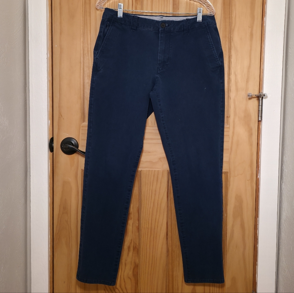 Bonobos Stretch Washed Chinos | Slim Taper | 32x32 | Blue